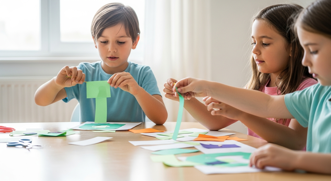 Fun & Easy Crafts for Kids: Boost Skills & Joy cover image