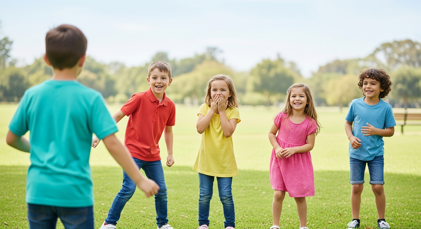 Fun Outdoor Kid Games: Boost Joy & Communication cover image