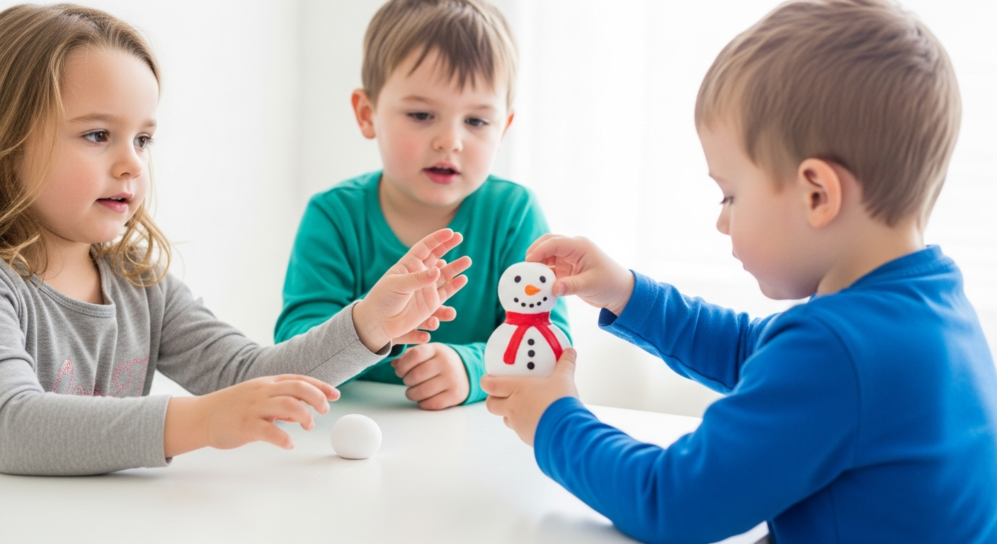 15 Fun Snowman Toddler Activities for Speech and Play cover image