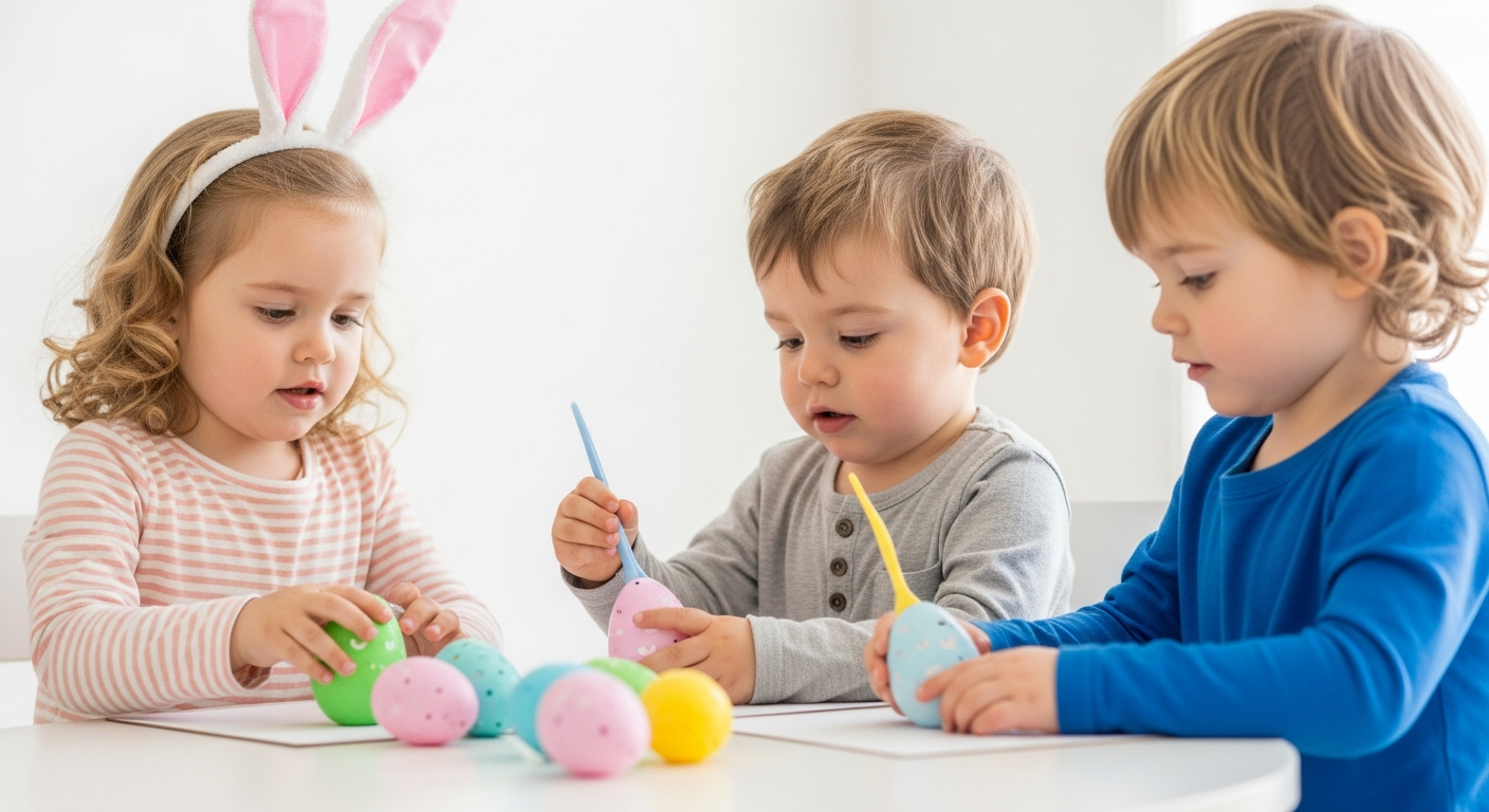 12 Fun Easter Toddler Activity Ideas for Speech Growth cover image