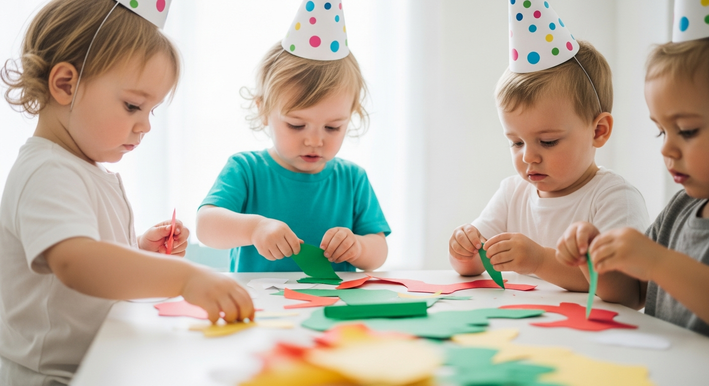 Fun and Creative Toddler Birthday Crafts for Little Makers cover image