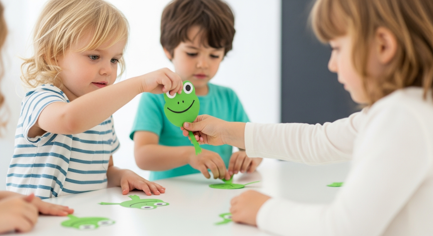 Frog Toddler Craft: Fun Activities for Speech and Play cover image