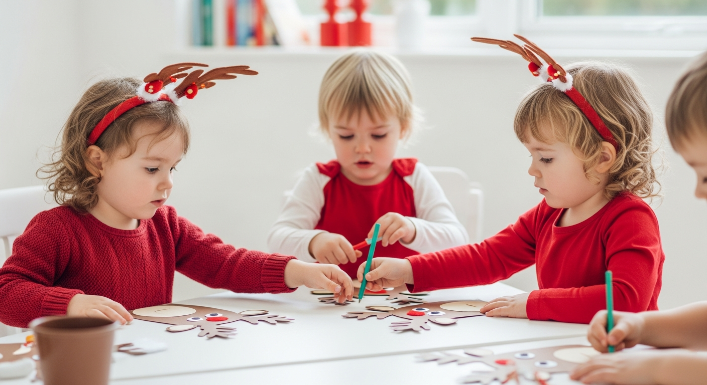 Festive Fun: The Best Reindeer Toddler Craft Activities cover image