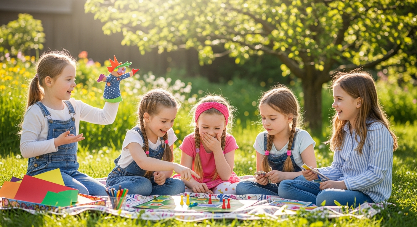 Imagen de portada de Juegos Divertidos para Niñas: Juega, Aprende y Comunícate