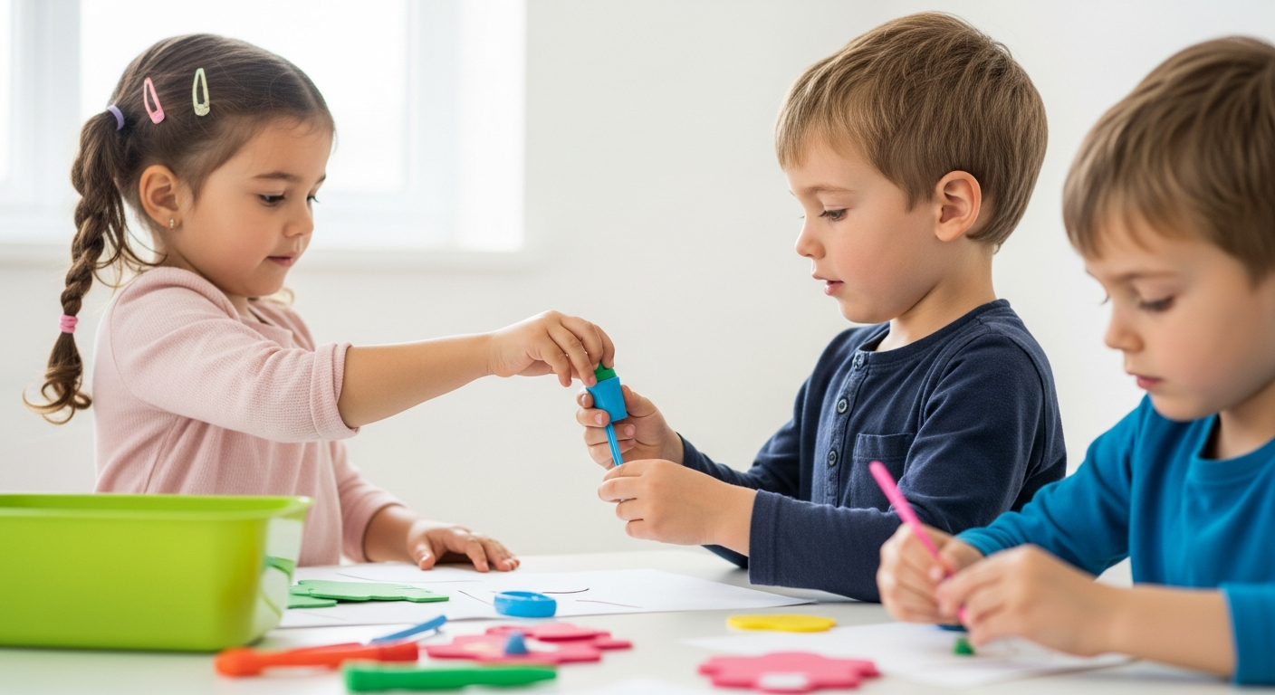 Easy Kids Crafts: Fun Activities & Speech Boosters cover image