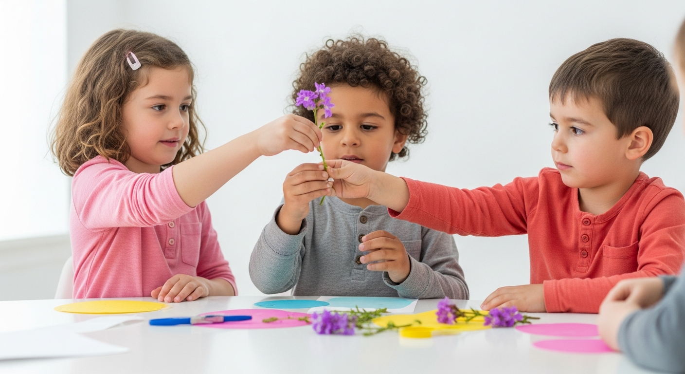 Blooming Fun: Easy Spring Crafts for Kids & Speech Growth cover image