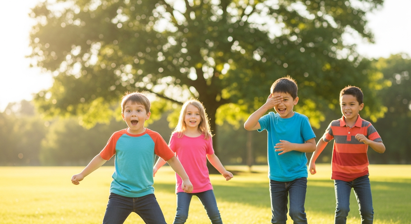 Outdoor Fun: No-Equipment Games for Kids cover image