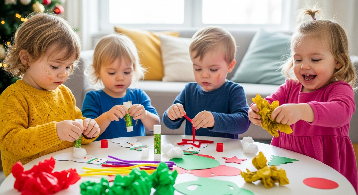 10 Easy Toddler Craft Ornaments for Holiday Fun cover image