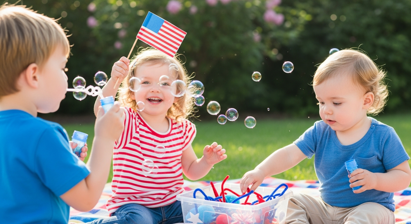 Fun and Simple 4th of July Activities for Toddlers cover image