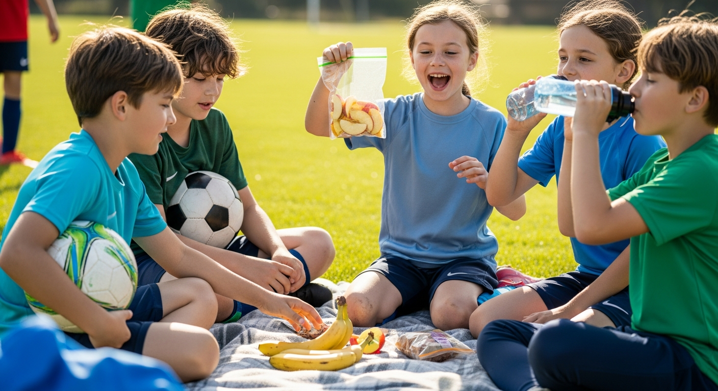 Fueling Young Athletes: Best Soccer Game Snacks cover image
