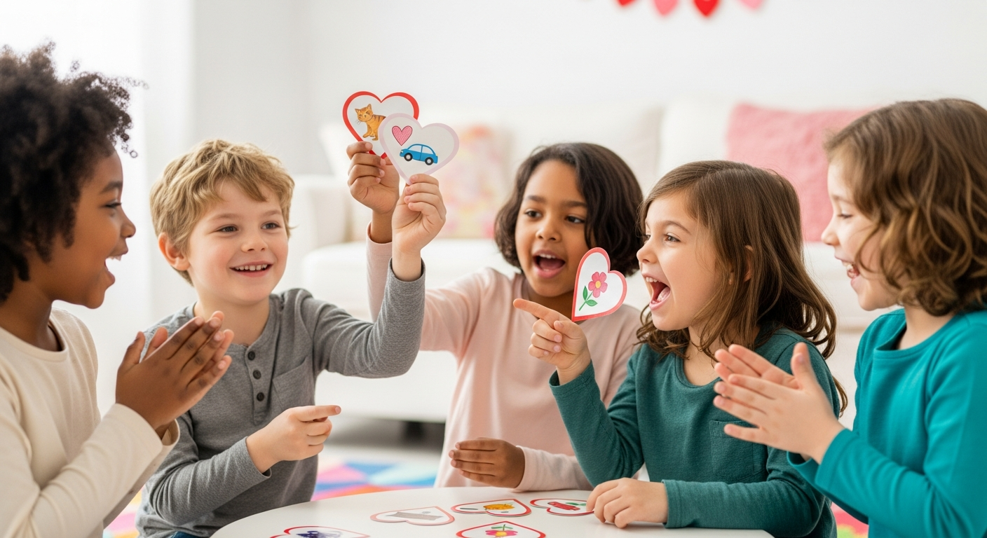 Fun Valentine's Game Ideas for Kids: Boost Speech & Connection cover image