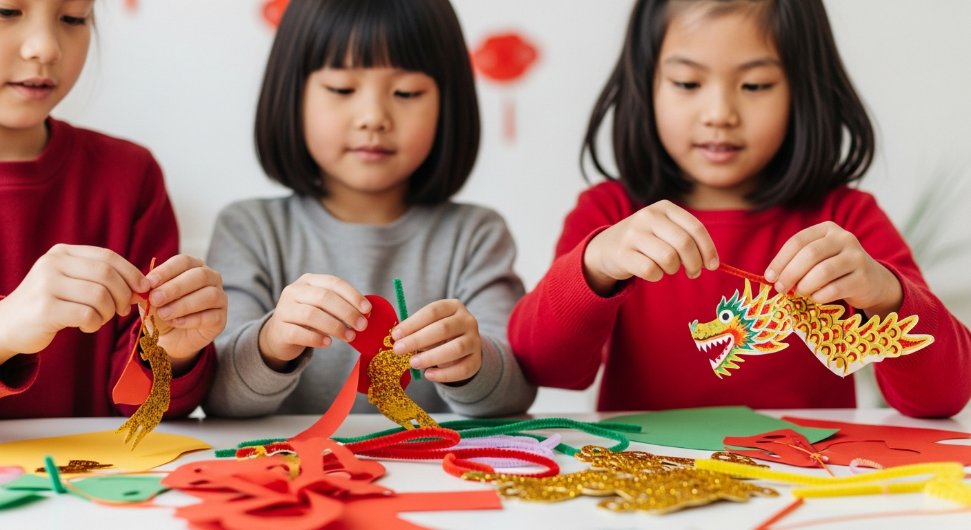 Colorful Chinese New Year Toddler Craft Ideas for Festive Fun cover image
