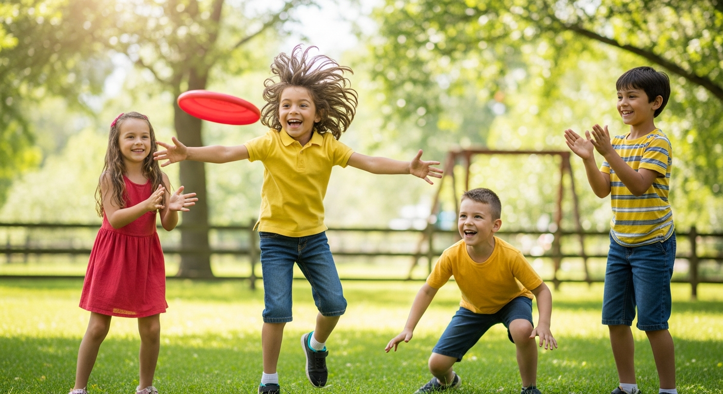 Fun Kids Games to Play Outside: Boost Growth & Giggles cover image