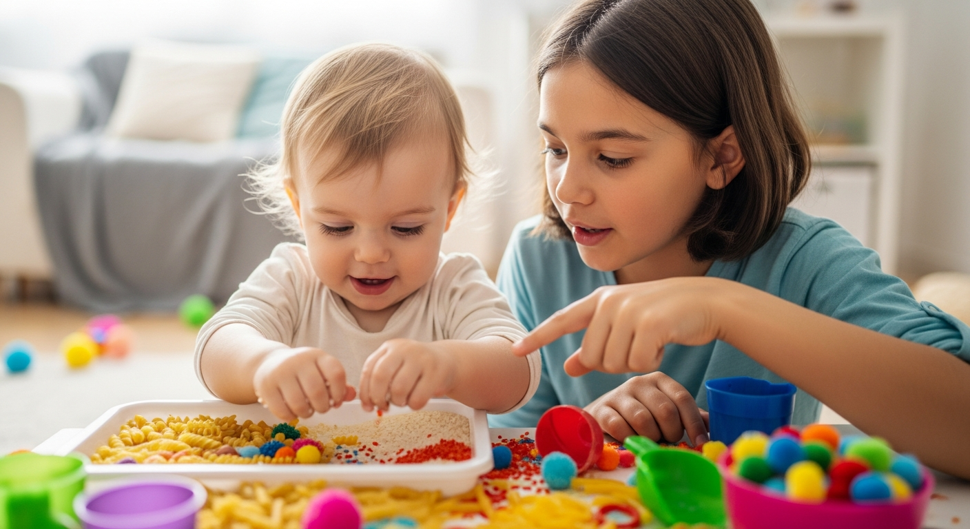 DIY Toddler Sensory Activities: Fun Learning at Home cover image