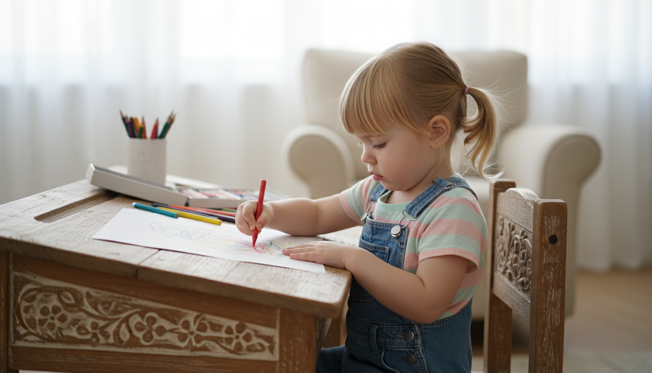 Actividades creativas de terapia de lenguaje para niños de tres años cover image