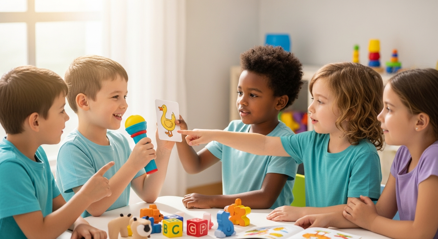 Imagen de portada de Terapia eficaz para el retraso del habla en niños