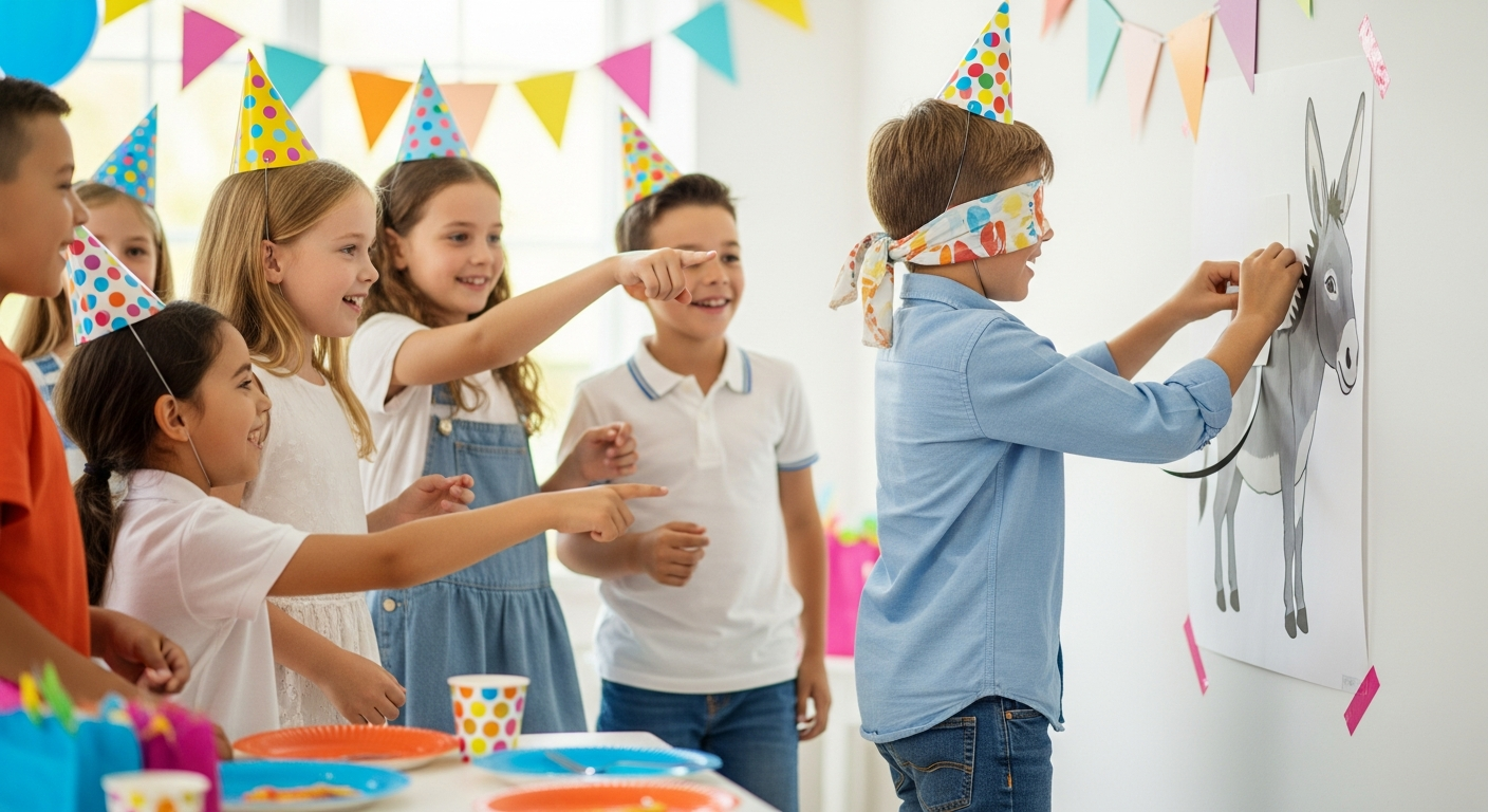 Fun Birthday Party Games for Kids cover image