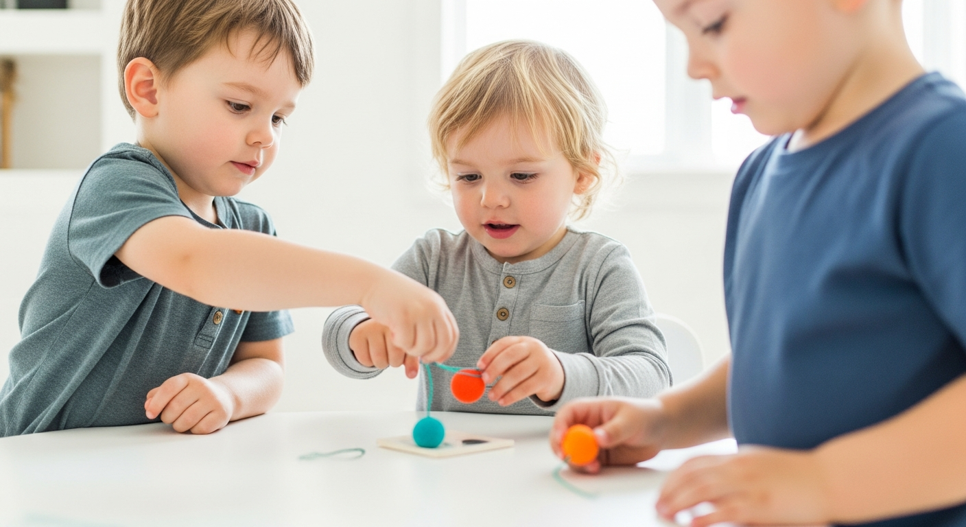 25 Creative Toddler Activities With Pom Poms cover image