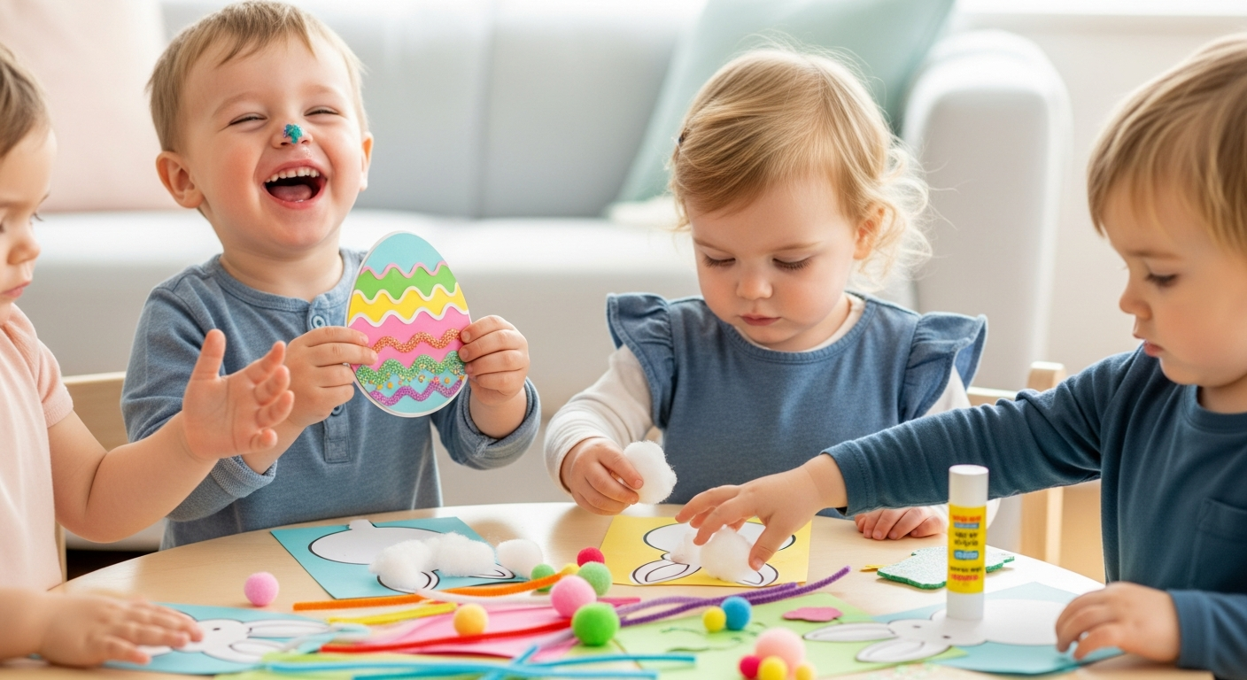 Simple and Fun Easy Toddler Easter Crafts cover image