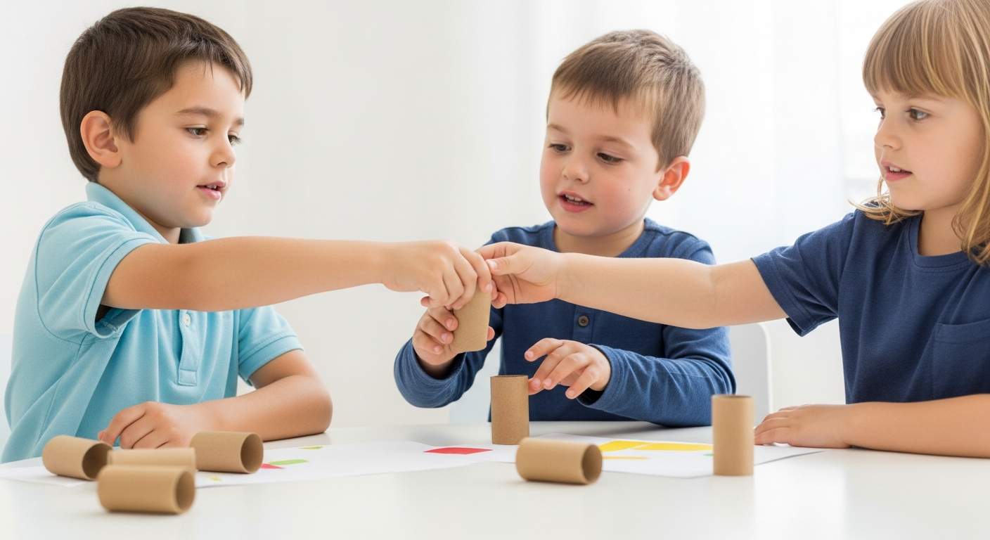 Creative Cardboard Fun: Easy Paper Towel Roll Crafts for Kids cover image
