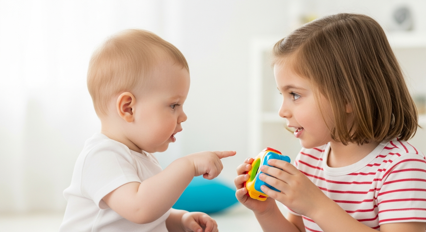 ¿Puede la plagiocefalia causar retraso en el habla? imagen de portada