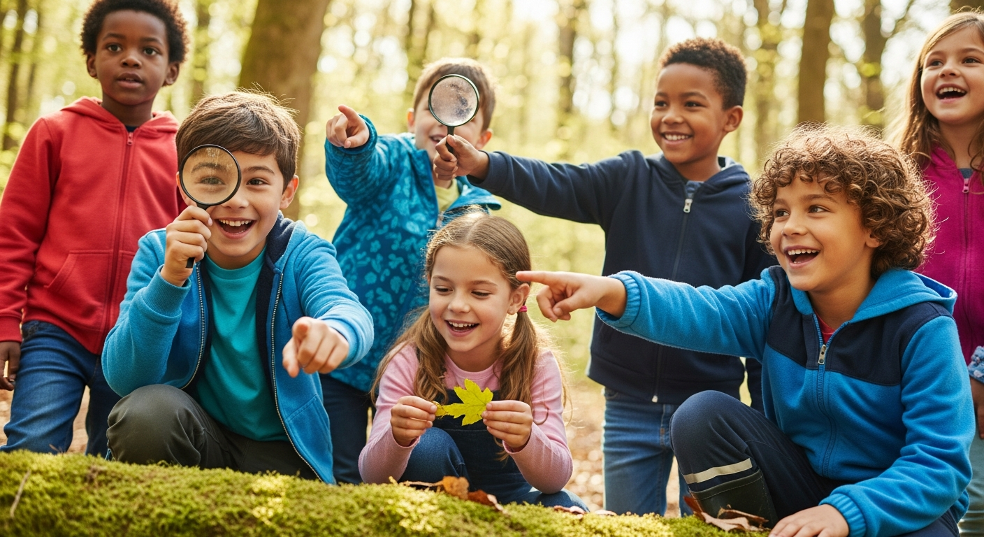Explore Outdoors: Engaging Nature Activities for Kids cover image