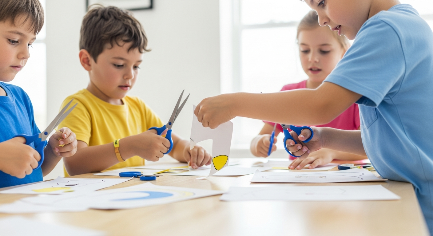 Fun Cut and Paste Activities for Kids cover image