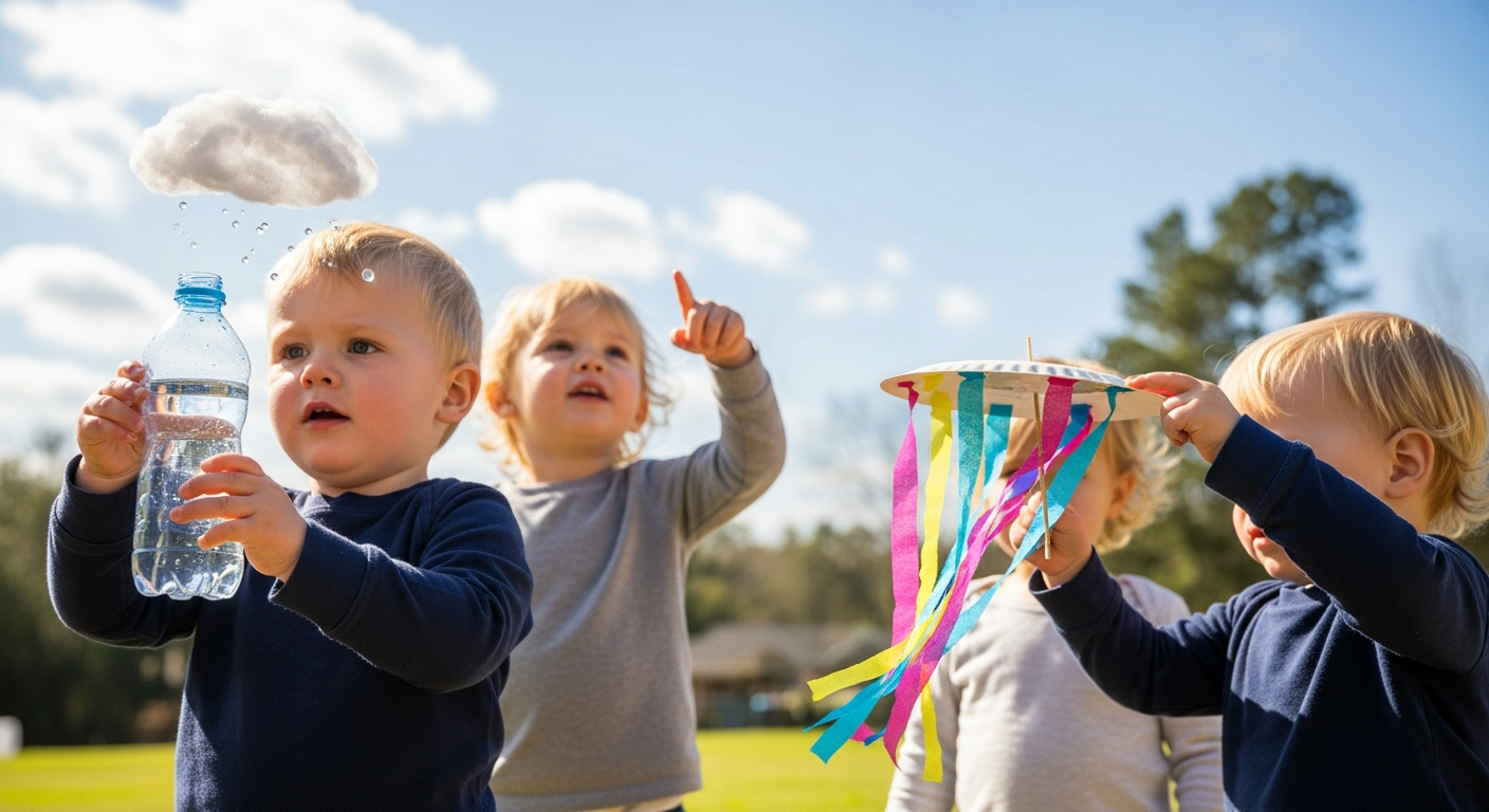 25 Fun and Educational Weather Toddler Activities cover image