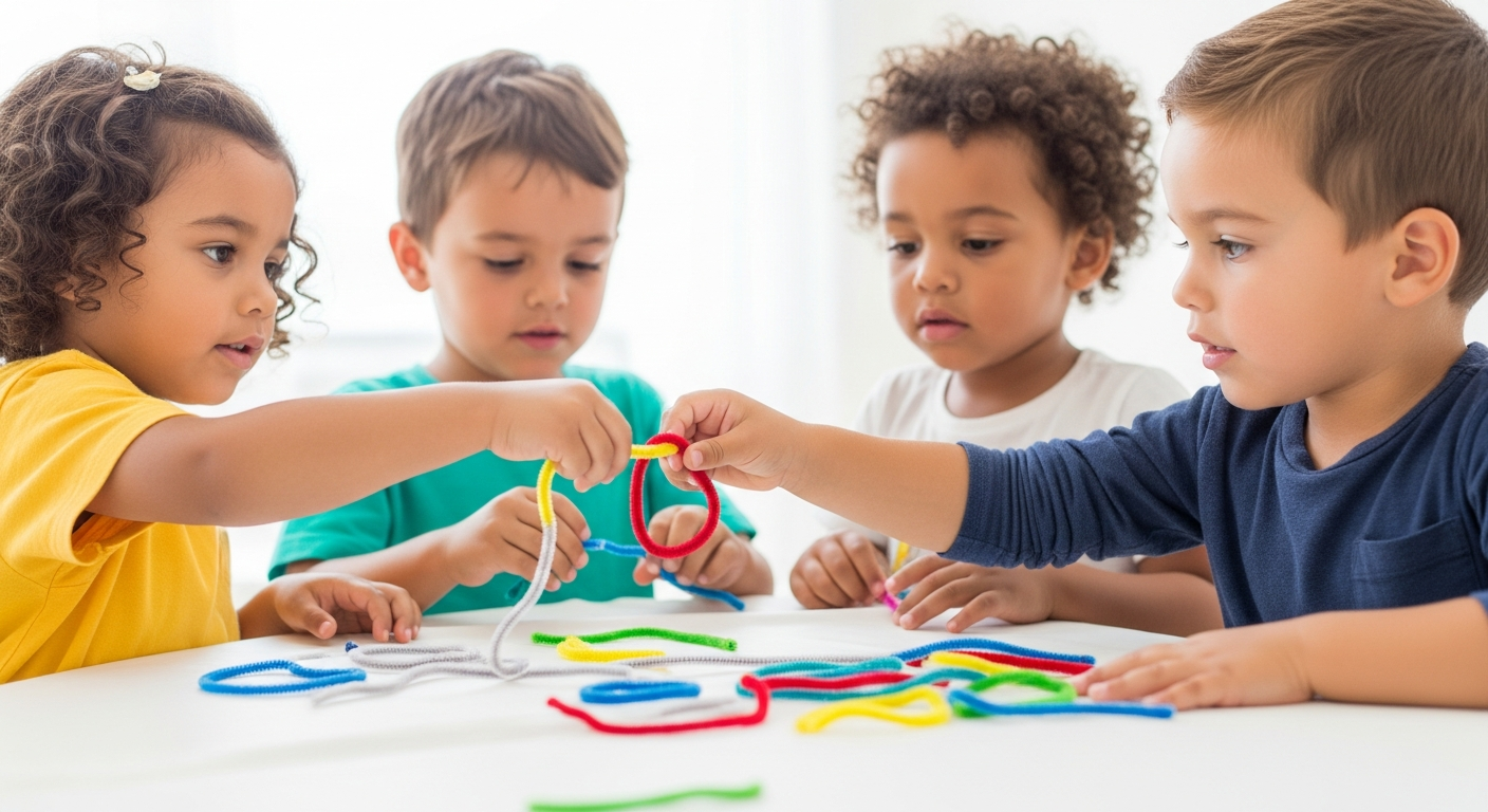 15 Creative Pipe Cleaner Crafts for Toddler Development cover image