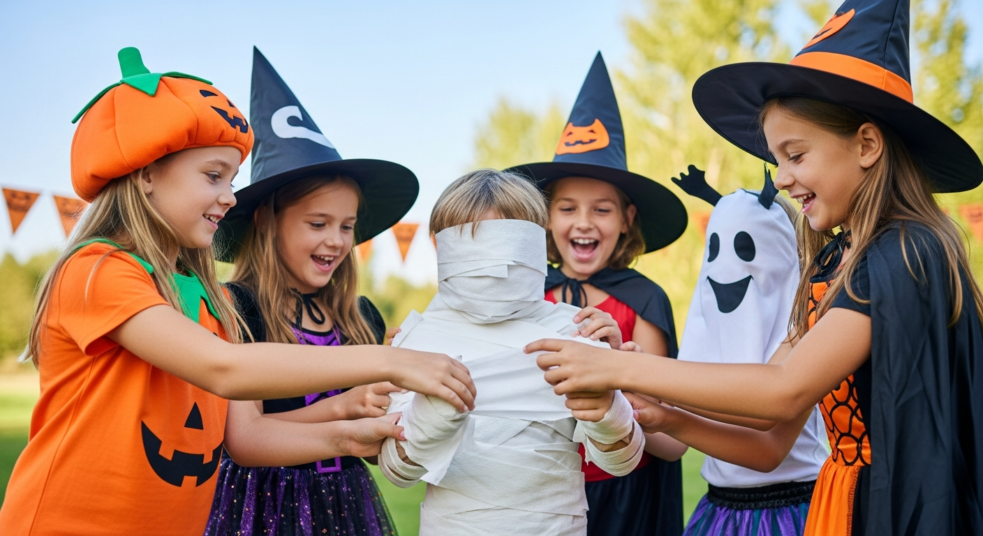 Spooktacular Halloween Party Game Ideas for Kids cover image