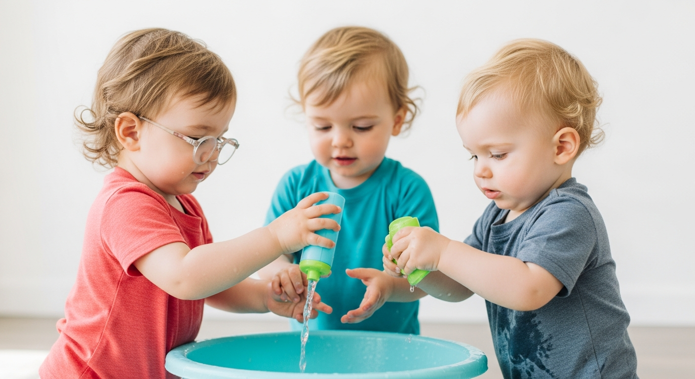 Creative Toddler Water Play Activities at Home cover image