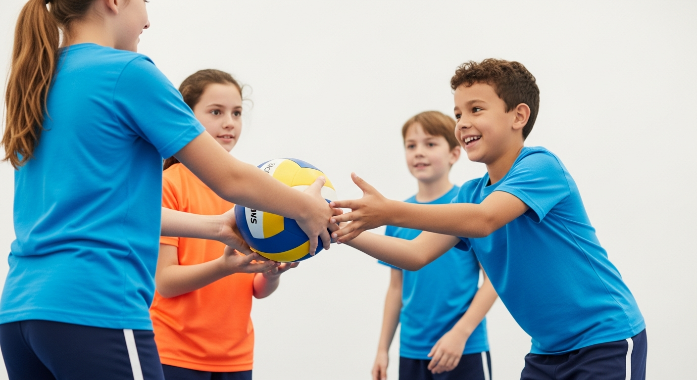 Serve Up Fun: Engaging Volleyball Games for Kids cover image