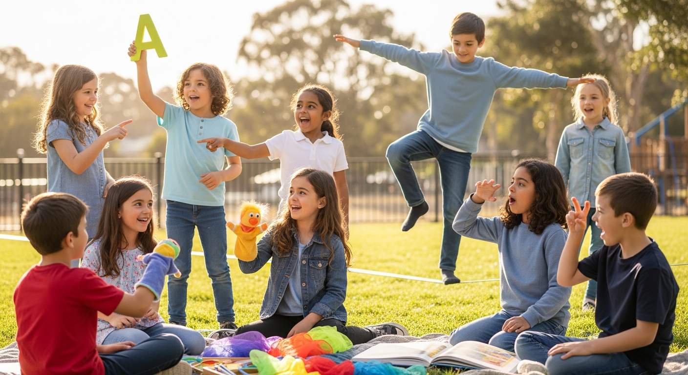 Playful Learning: Fun Kids Activity Ideas for Speech & Confidence cover image