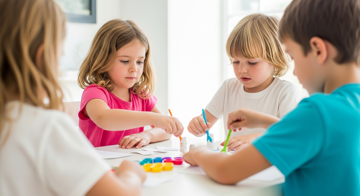 Easy Art Crafts for Kids: Boost Skills & Spark Joy cover image
