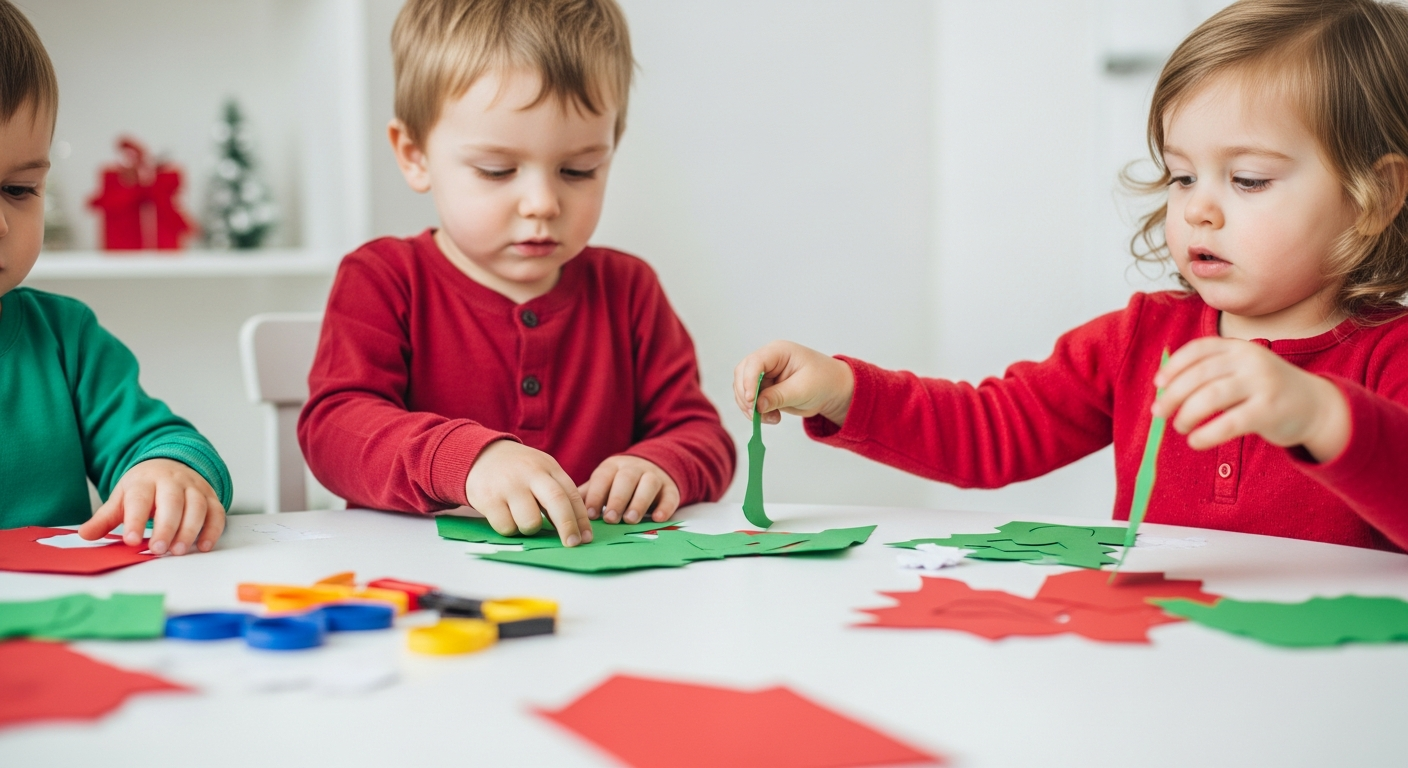Engaging Christmas Crafts for 2 Year Olds to Do Now cover image