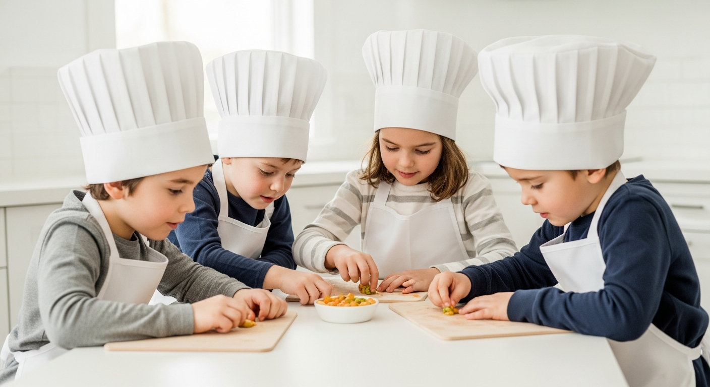 Little Chefs, Big Words: Fun Cooking Games for Kids cover image