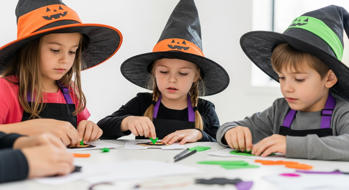 Spooktacular & Easy Halloween Crafts for School Fun cover image