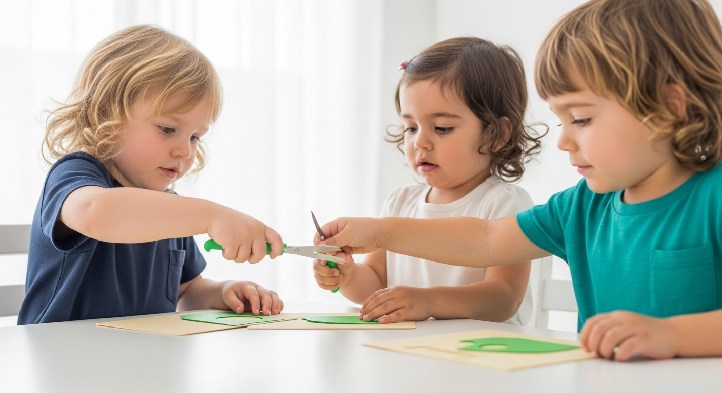 Fun and Safe Toddler Cutting Activities for Fine Motor Skills cover image