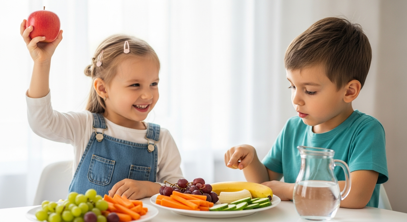 Imagen de portada de Apoyando a tu hijo con una dieta saludable para el retraso del habla
