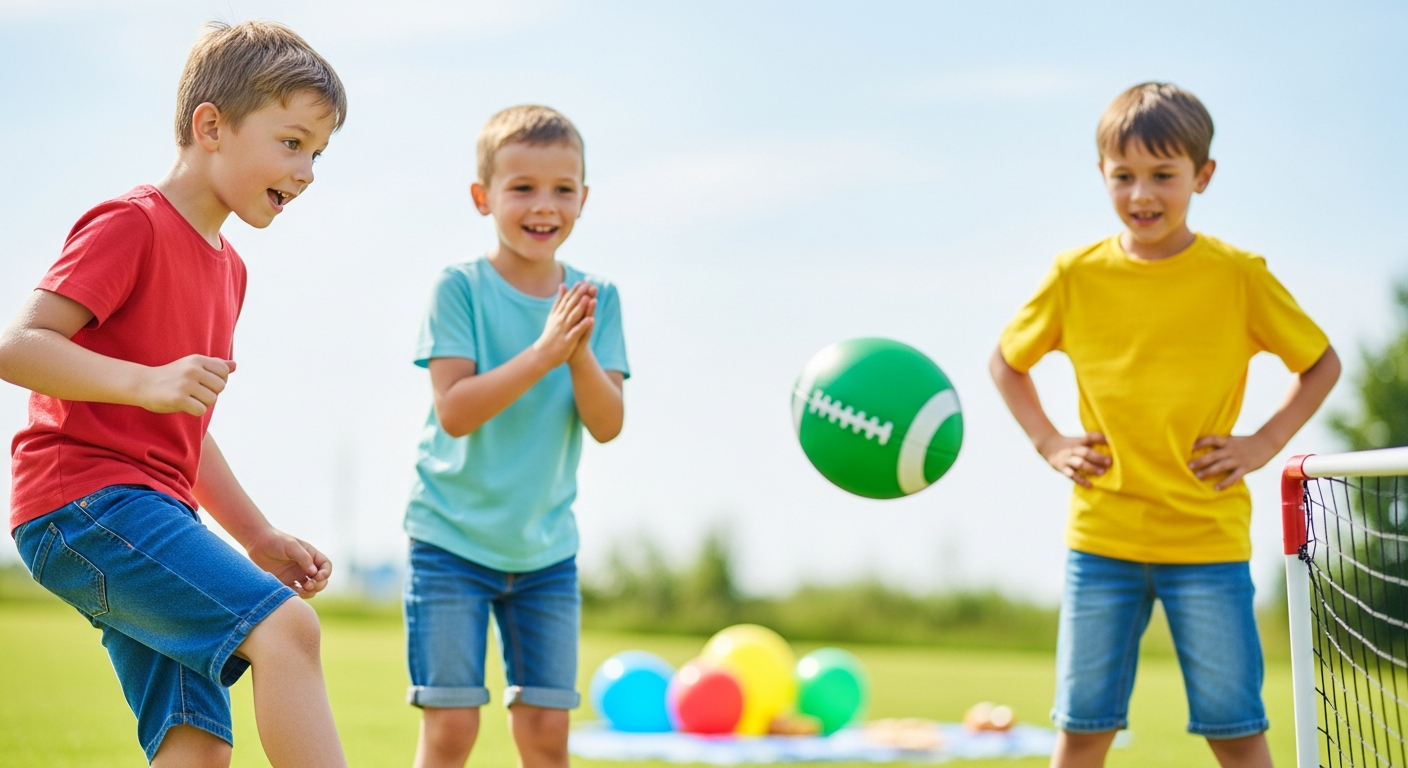 Kick-Off Fun: Top Football Party Games for Kids cover image
