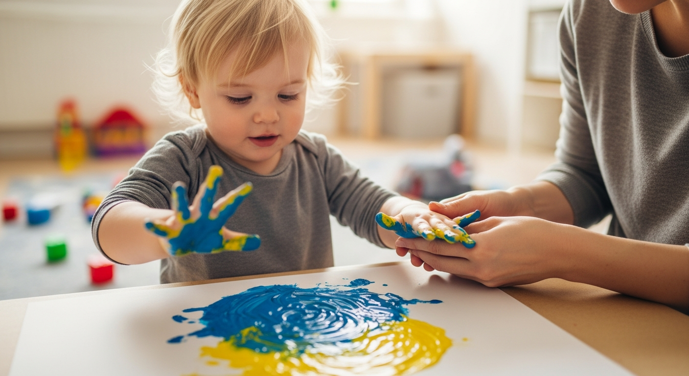 Creative Activities to Do with Autistic Toddler cover image