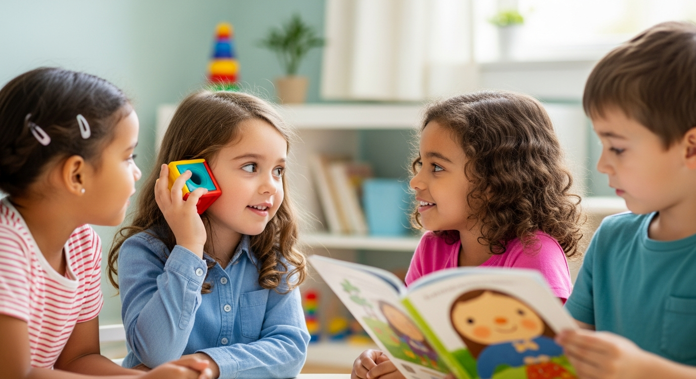 Imagen de la portada de TDAH y retraso del habla en niños de 4 años: Una guía para padres