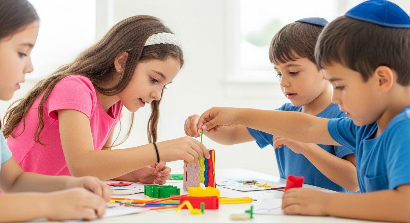 Easy Sukkot Crafts for Kids: Festive Family Fun cover image