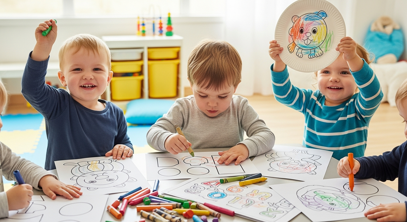 Fun and Creative Toddler Coloring Activities for Early Learning cover image