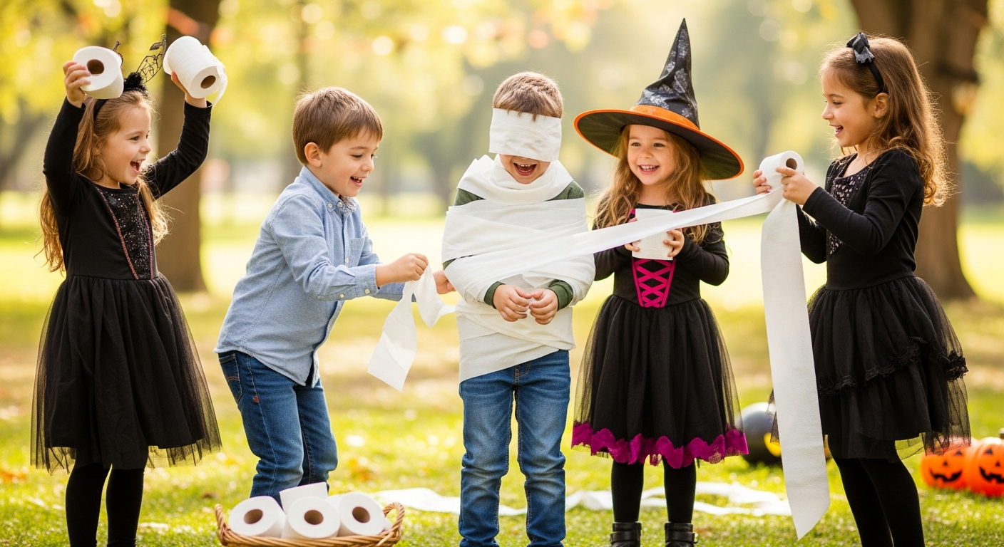 Spooktacular Fun: Engaging Halloween Games for Kids' Parties cover image