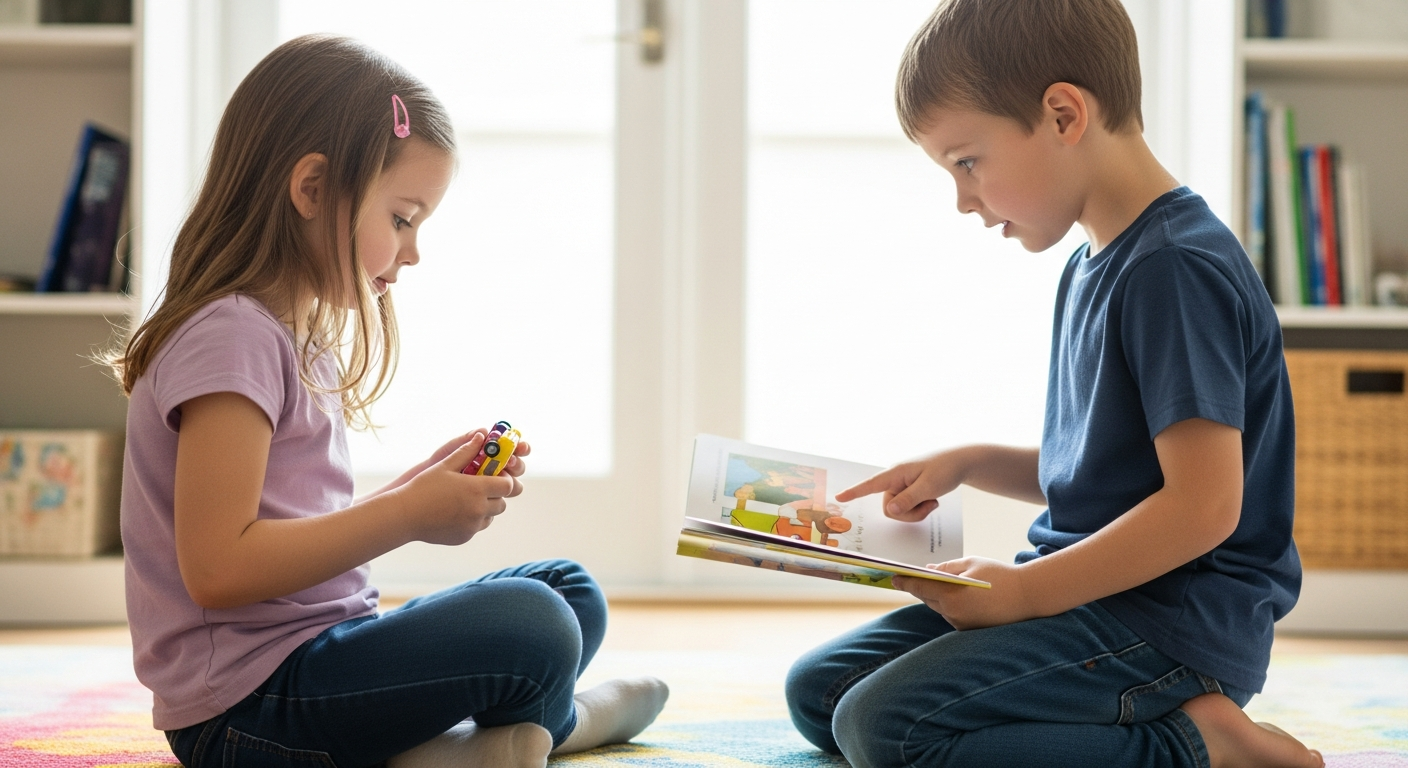 Imagen de portada de Sentarse en "W" y el retraso del habla: Lo que los padres deben saber