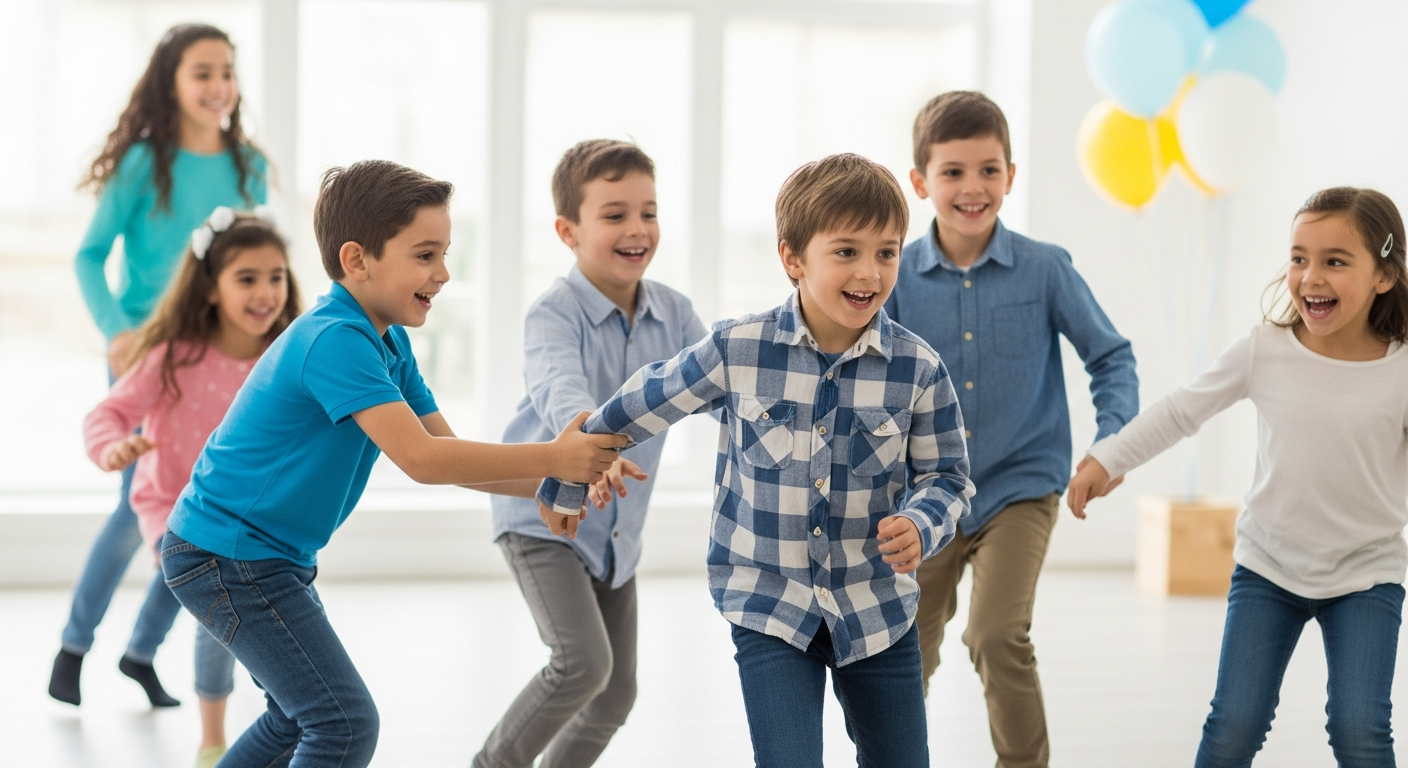 Joyful Kids Games for Unforgettable Birthday Parties cover image