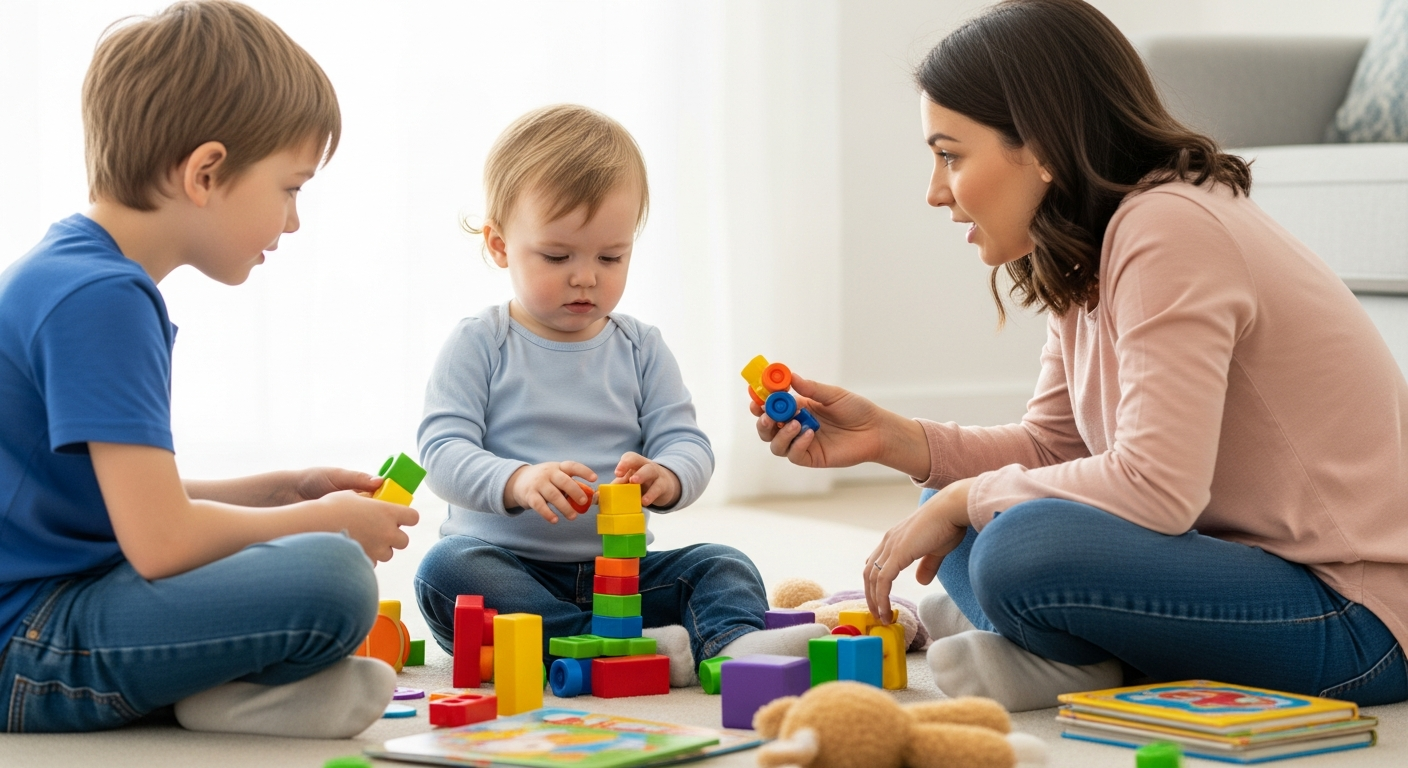 Signos de retraso del habla en niños de 2 años: Lo que los padres deben saber (imagen de portada)